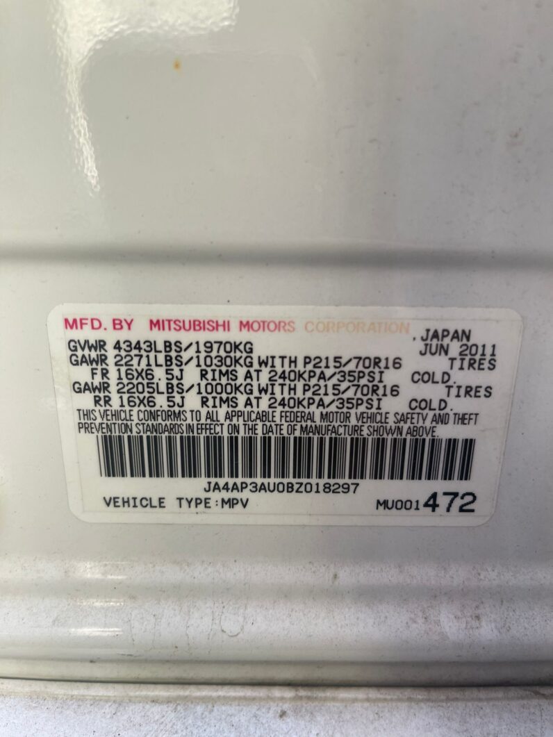2012 Mitsubishi Outlander Sport SE 128028